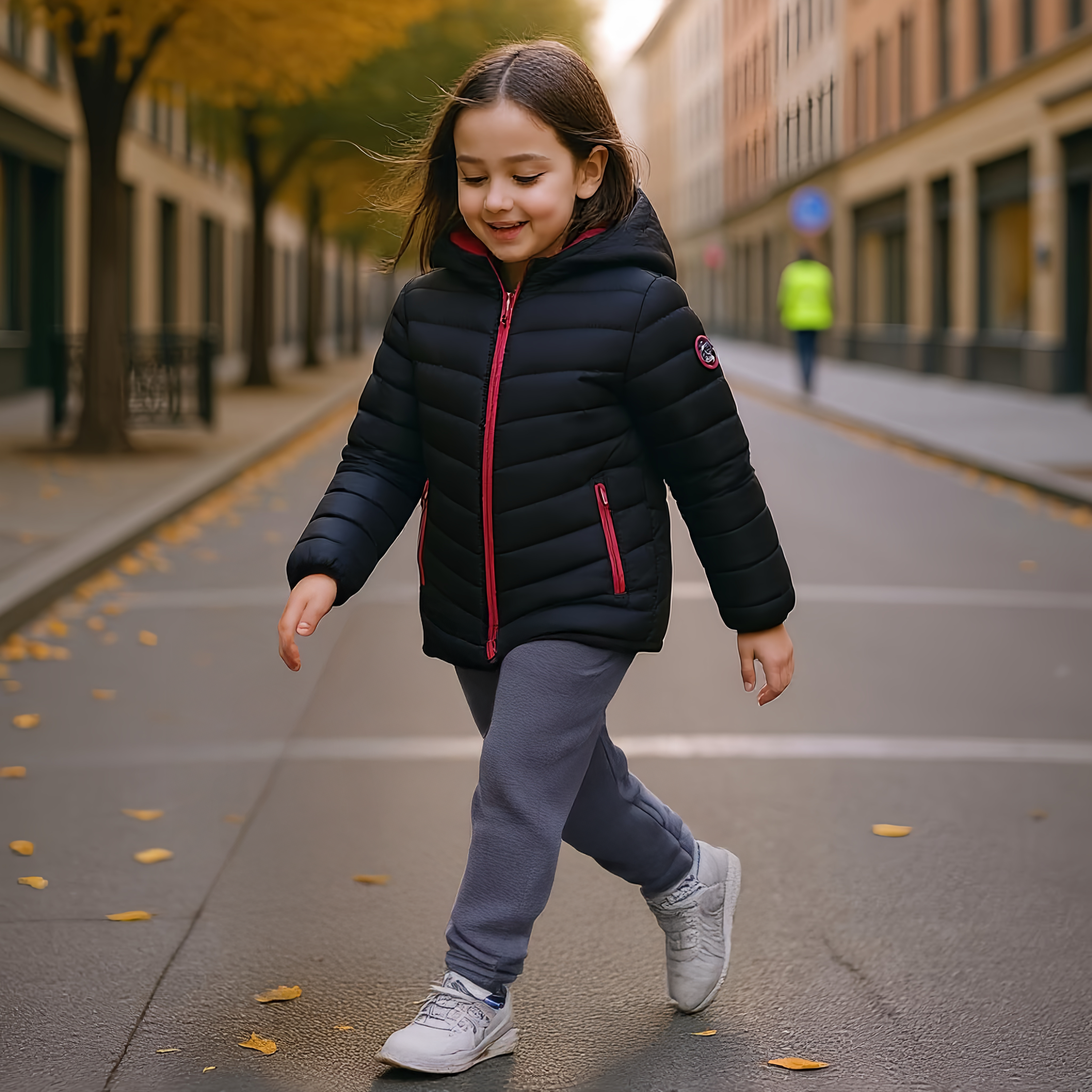 Rokka & Rolla - Wholesale Puffer Jacket - Kids - Girls' Reversible Light Puffer Jacket Coat36