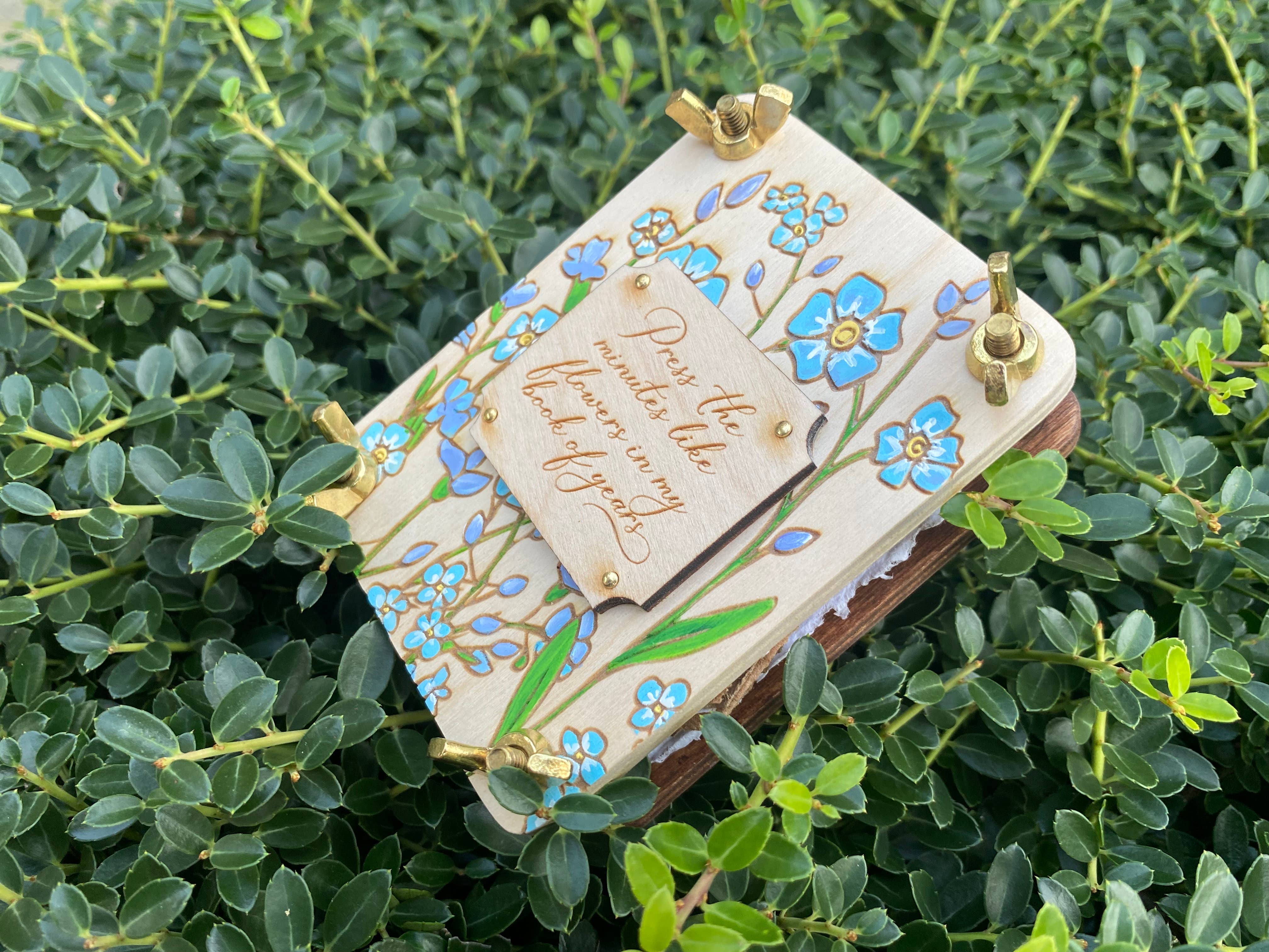 Holly Hills Lane - Wholesale DIY Craft Kit - Hand Painted State Flower Pocket-Size Flower Press8