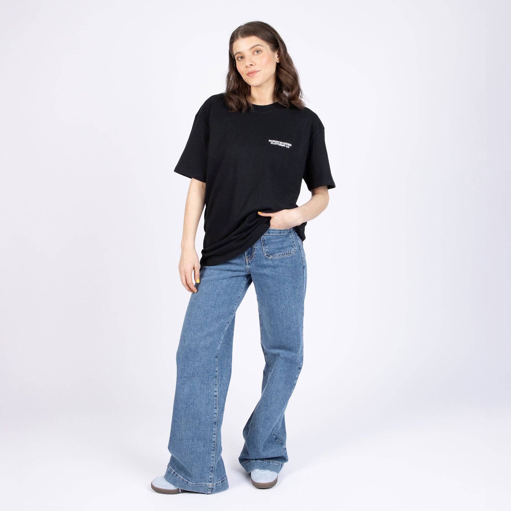 Nordicbuddies – wholesale T-shirts med screentryck – Unisex – Pippi Långstrump T-shirt3