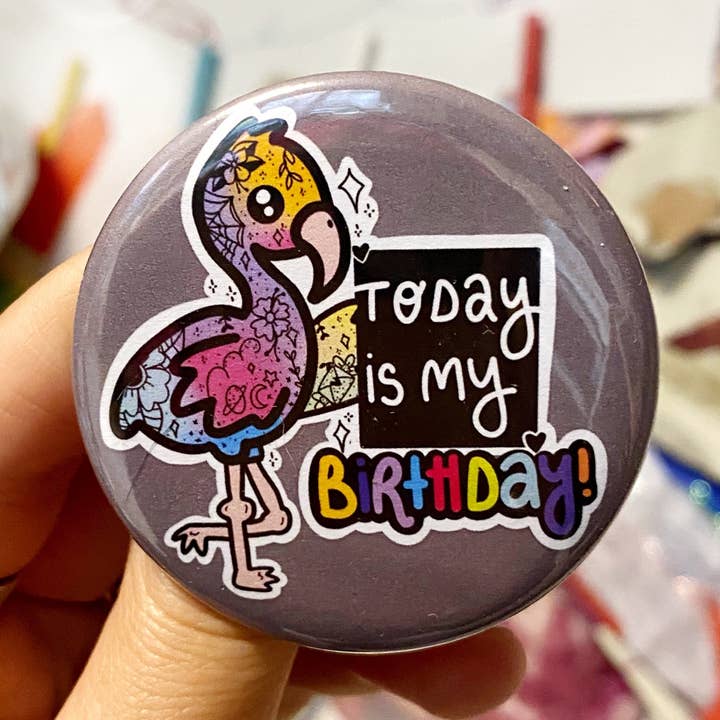 Birthday Badge for wholesale by The Badass Collective