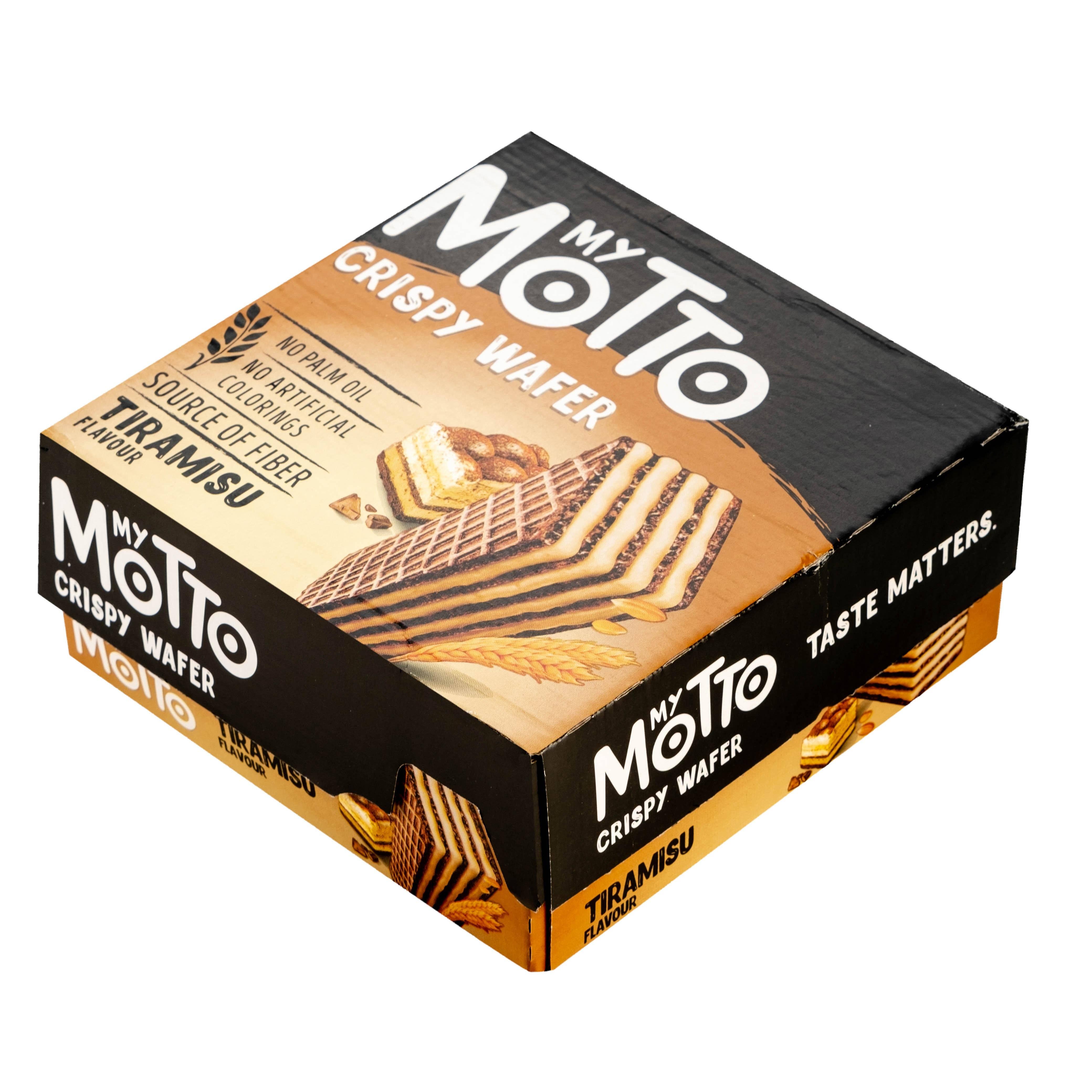 Global Bite Co - Wholesale Cookie - My Motto 3 pack Tiramisu Wafers 10ct (European)2