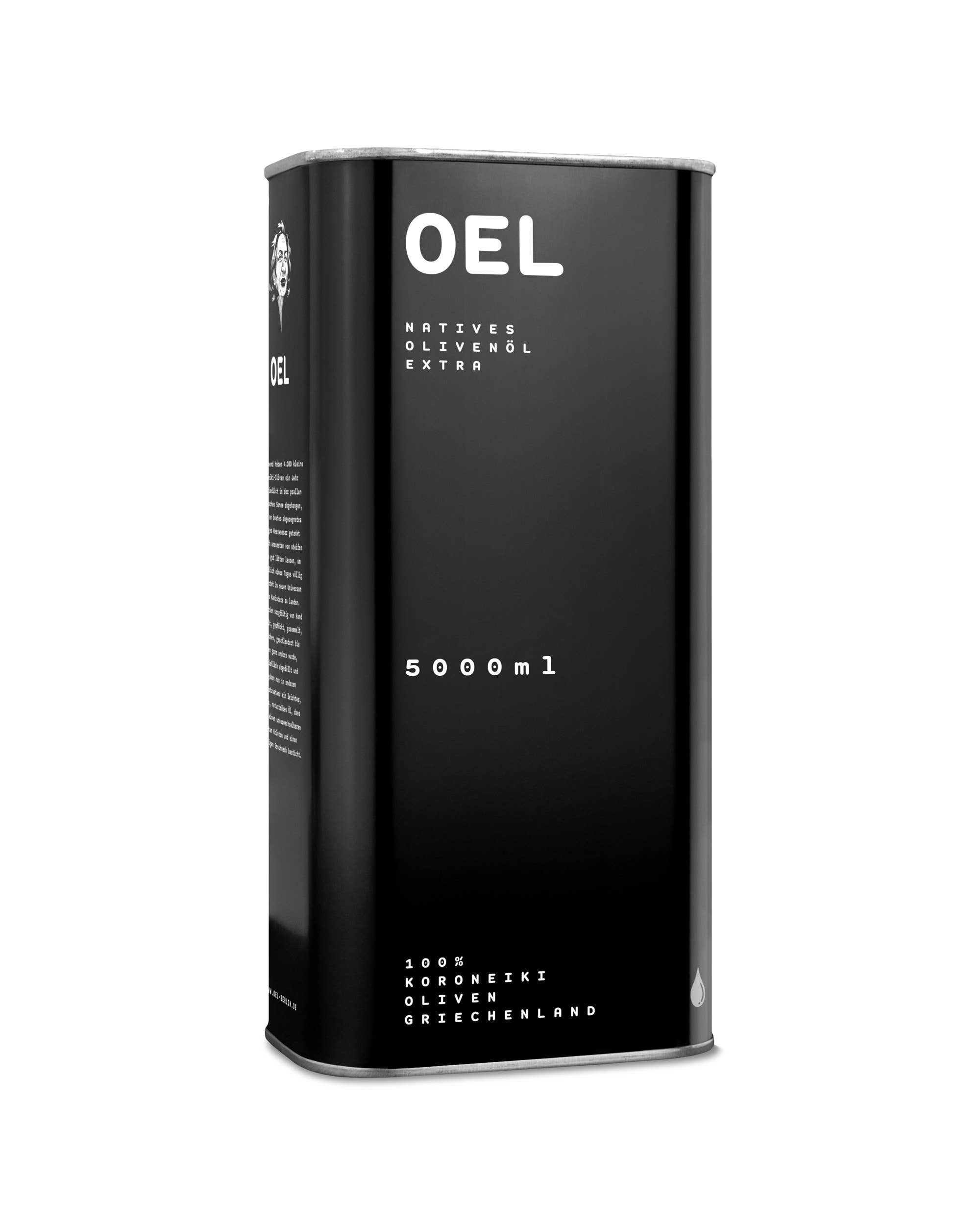 O.E.L. - Thalassa GmbH & Co. KG – Engroshandel Olivenolie – Økologisk ekstra jomfru olivenolie fra Grækenland, 5.000 ml2