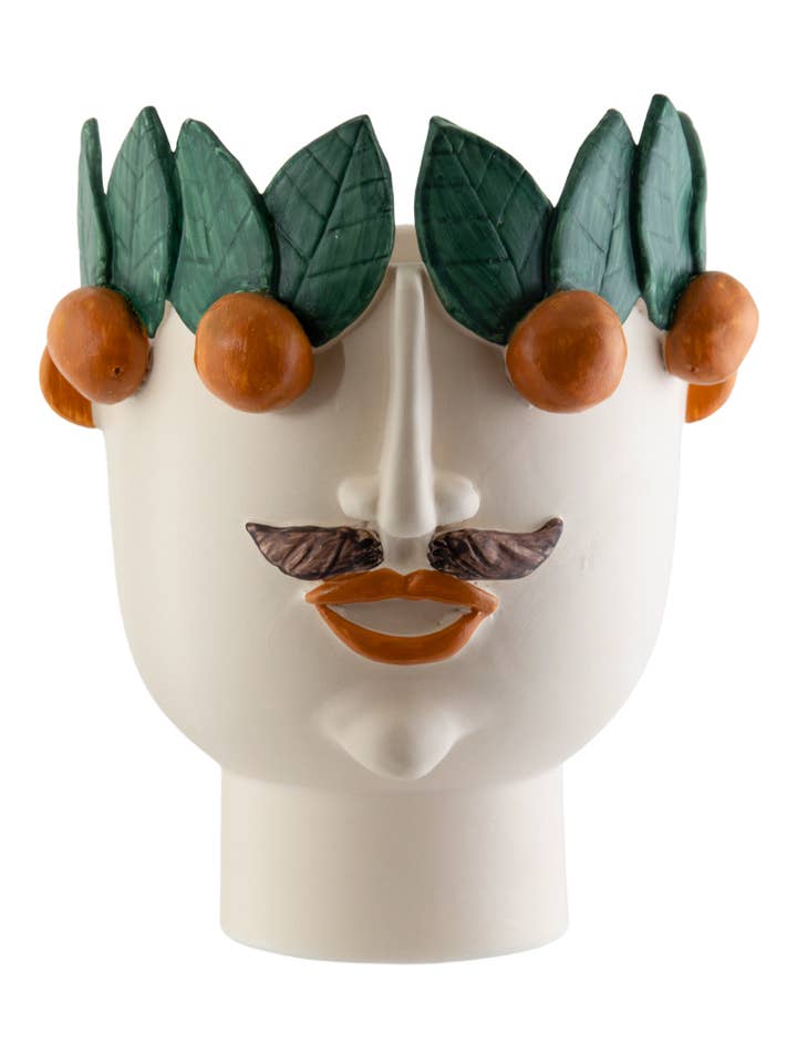 Calogero Vendeur de Mandarines Tête Grande pour la vente par PATRIZIA ITALIANO