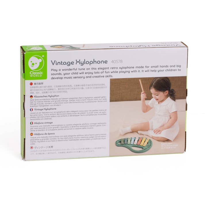 Hippychick - Wholesale Musical Toy - Kids & Baby - Classic World - Vintage Xylophone