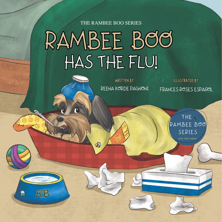 RAMBEE BOO HAS THE FLU! PICTURE BOOK for wholesale by WAMAN BOOKS PUBLISHING
