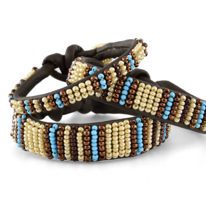 Bracciale Blue Nile con perline per la vendita all'ingrosso da parte di Kampuni