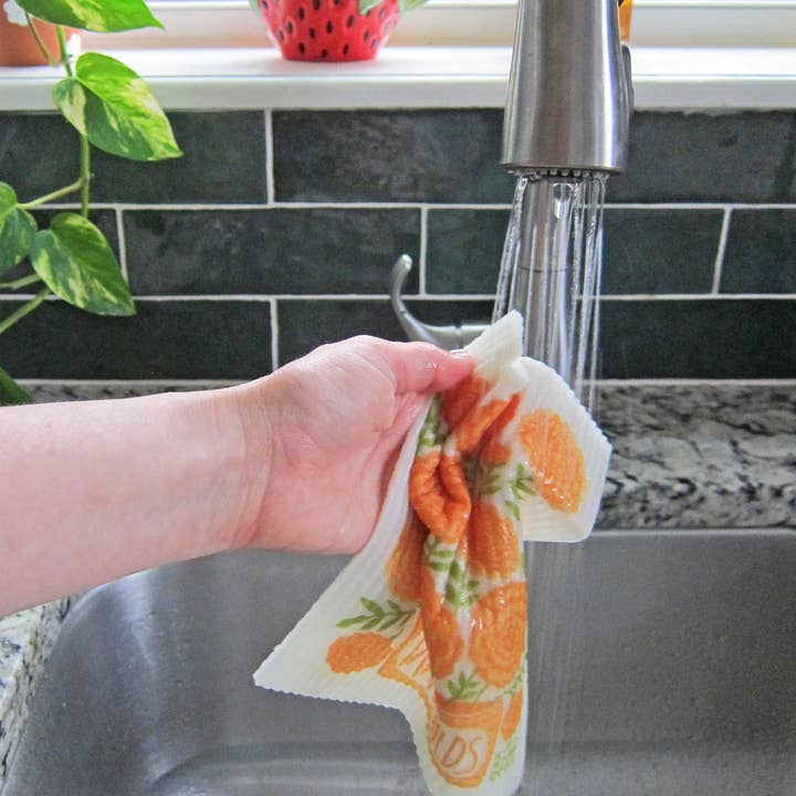 The Neighborgoods - Wholesale Dishcloth - Marigold Sponge Cloth3