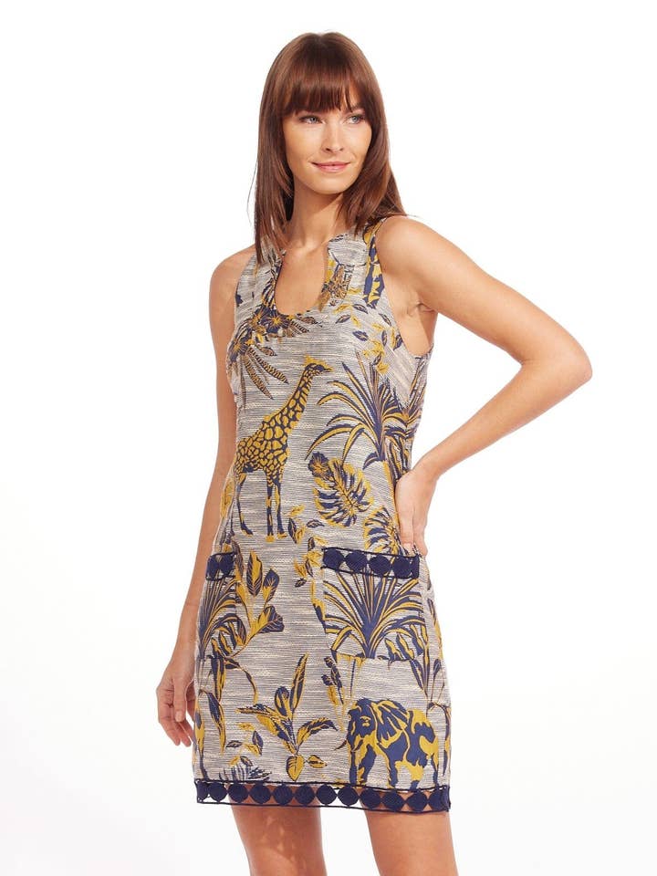 Nina Dress - Serengeti for wholesale by Eva Franco