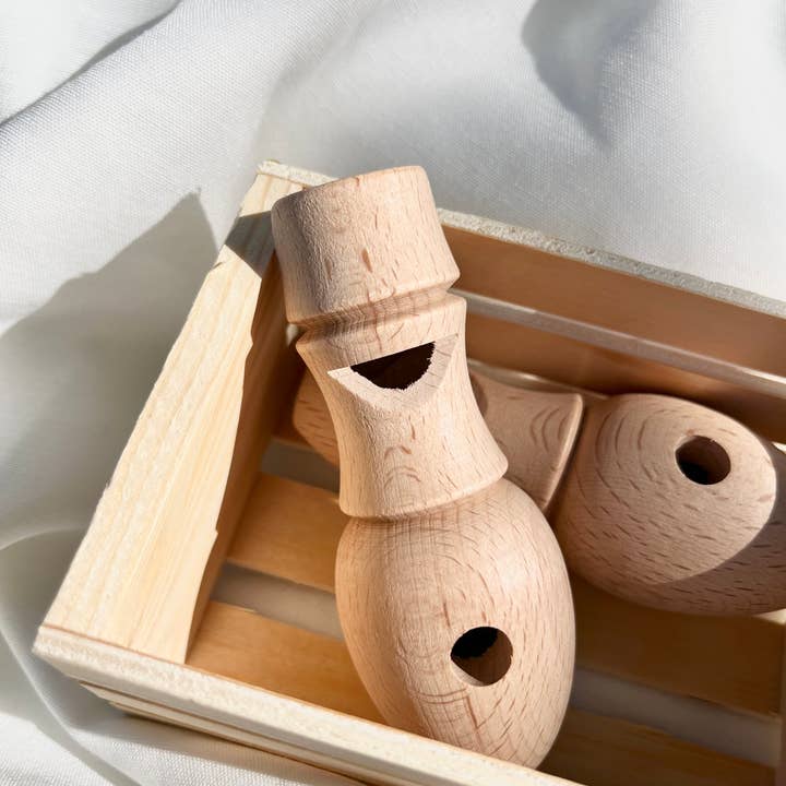 All Wooden Elements - Wholesale Musical Toy - Kids & Baby - Handmade Wooden Bird Whistle toy musical Instrument for kid