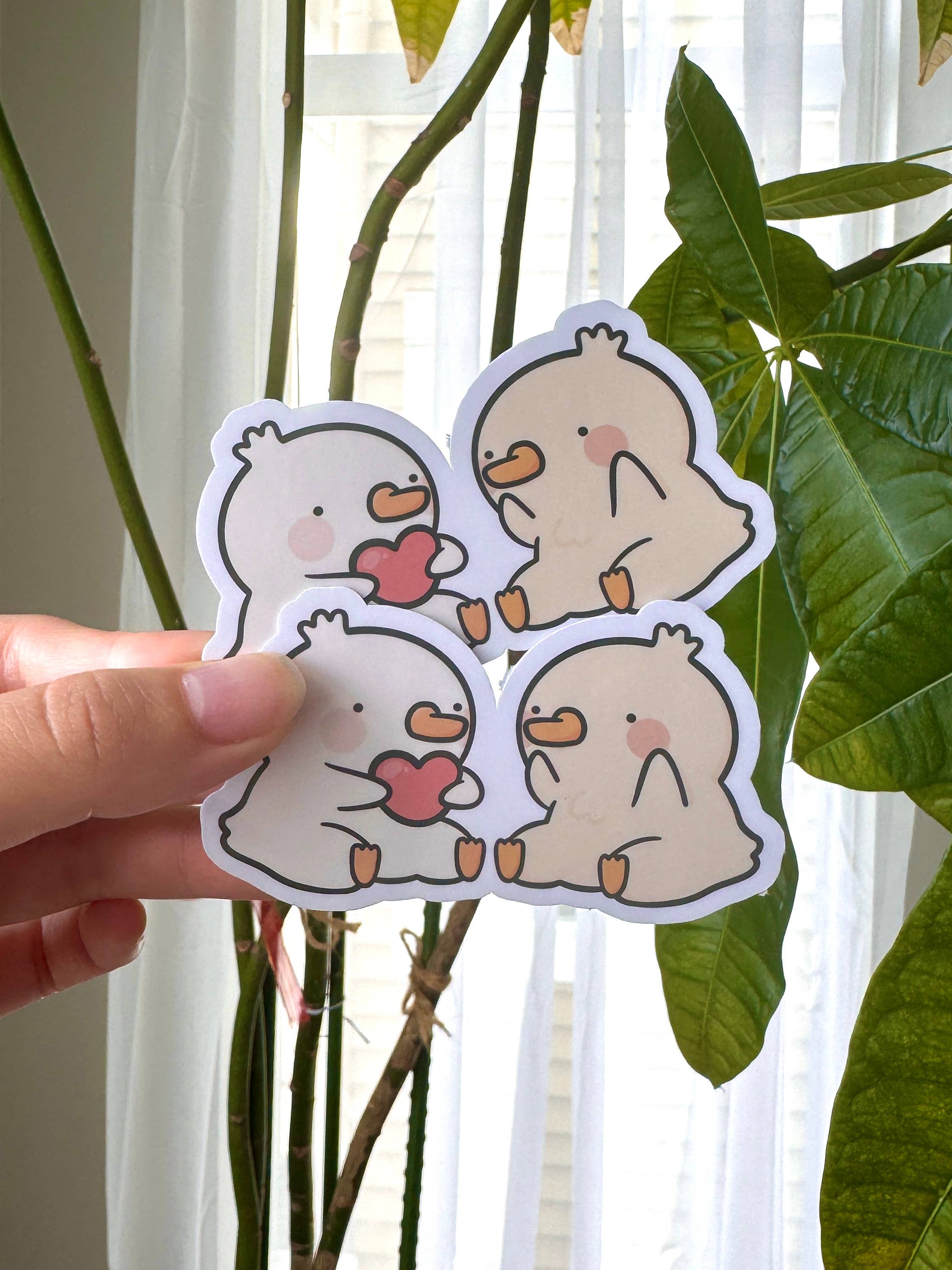 iristocat - Wholesale Sticker - Duck Couple Waterproof Vinyl Sticker
