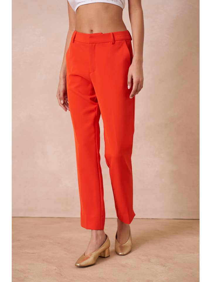 Attentif Paris - Wholesale Broek - Dames - Attentif Paris tijdloze high-waisted sigarettenbroek86