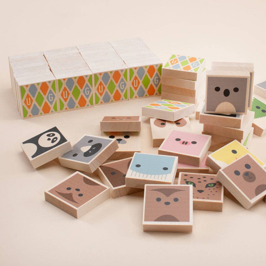 Uncle Goose - Wholesale Brain Game - Kids - Uncle Goose Chips - Cubelings Memory Game2