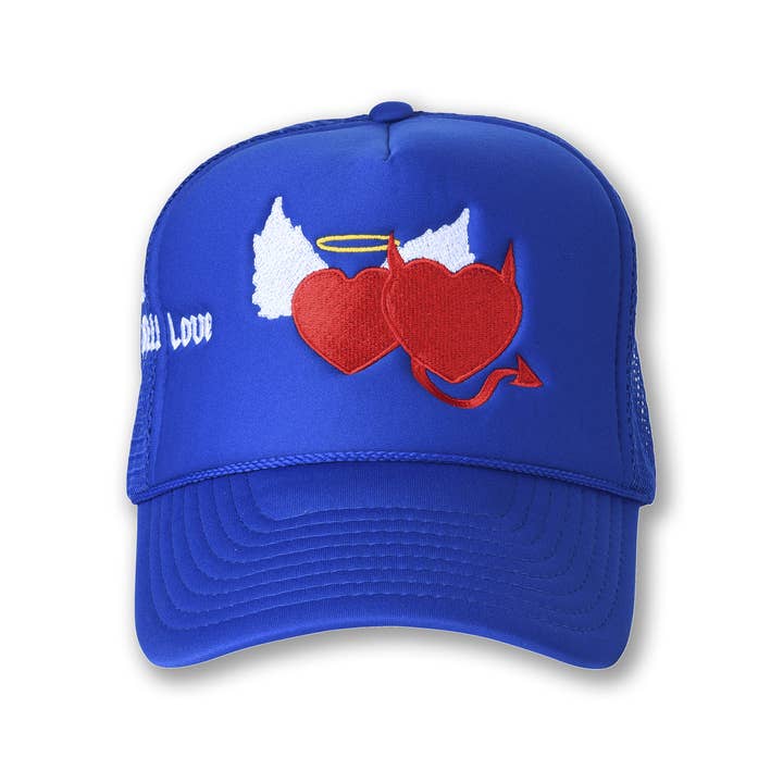 All Love Trucker Mütze für den Großhandel von Dropout New York