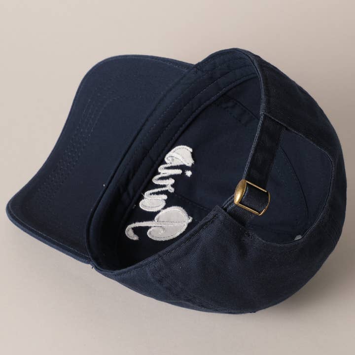 Fashion City - Wholesale Baseball Cap - Women's - Paris Social Club Text Embroidery Baseball Cap4