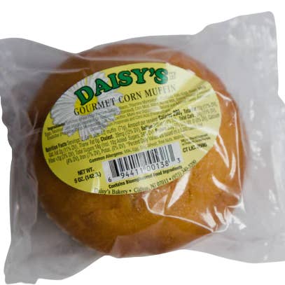 Daisy's Gourmet maïsmuffins 4 oz 12 kt voor wholesale door Long Island Candy Factory