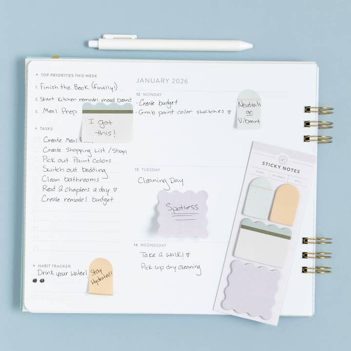 Studio Calico - Wholesale Sticky Notes - Grid Sticky Notes Set2