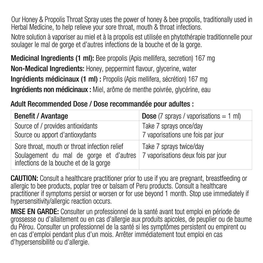 Dutchman's Gold - Wholesale Oral Supplement/Vitamin - Propolis Throat Spray - Honey & Propolis5