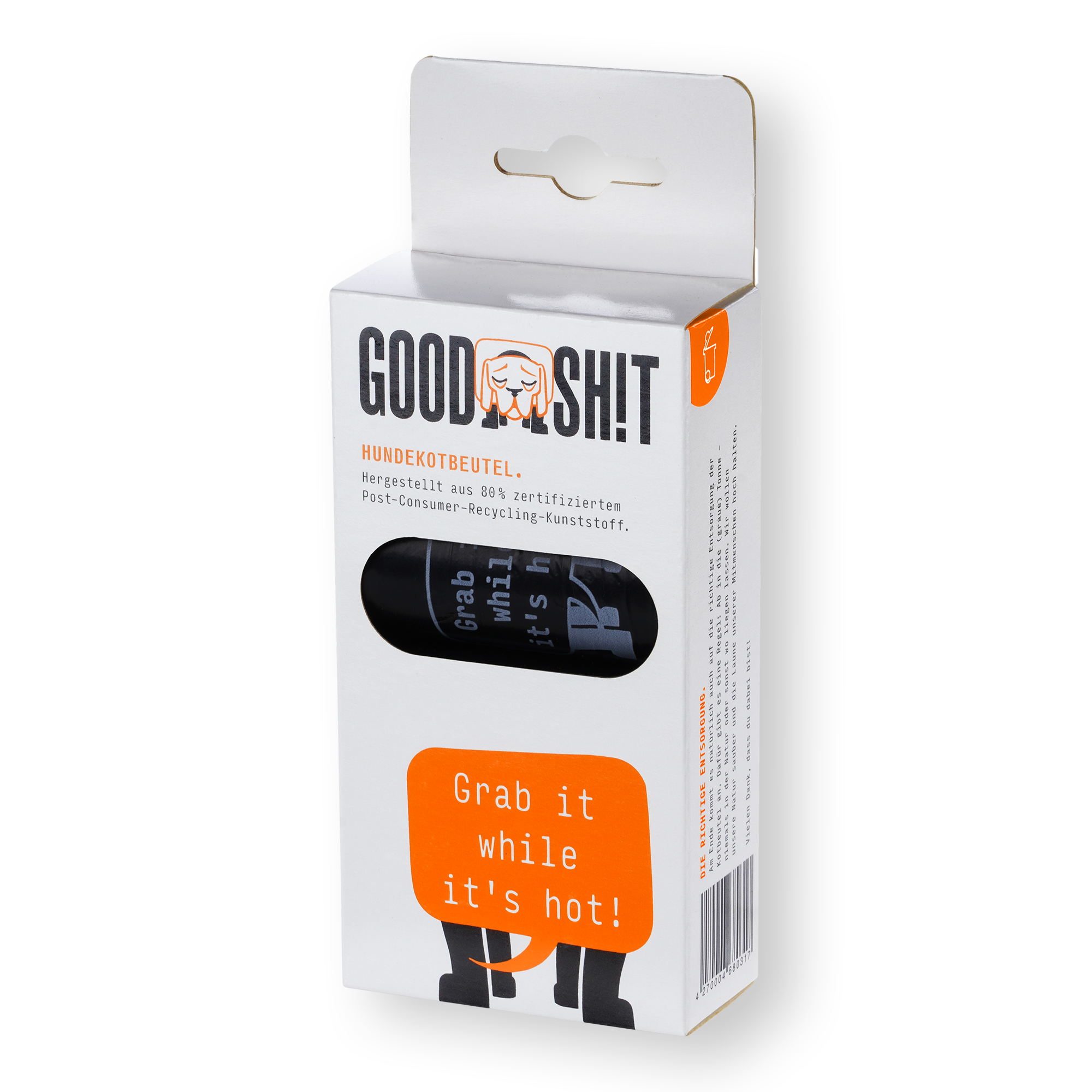 GOODSH!T – Großhandel Kotbeutel – GOODSH!T Hundekotbeutel, 4-er Box, 80% Recyclingmaterial9