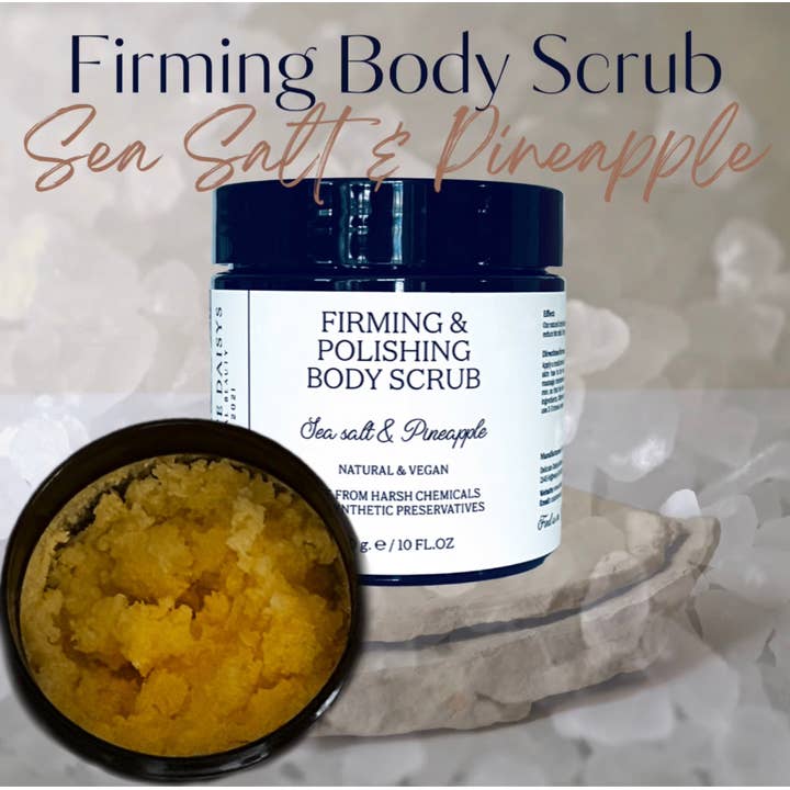 Delicate Daisys Botanical Beauty - Wholesale Body scrub/exfoliant - Pineapple Body Scrub with Retinol8