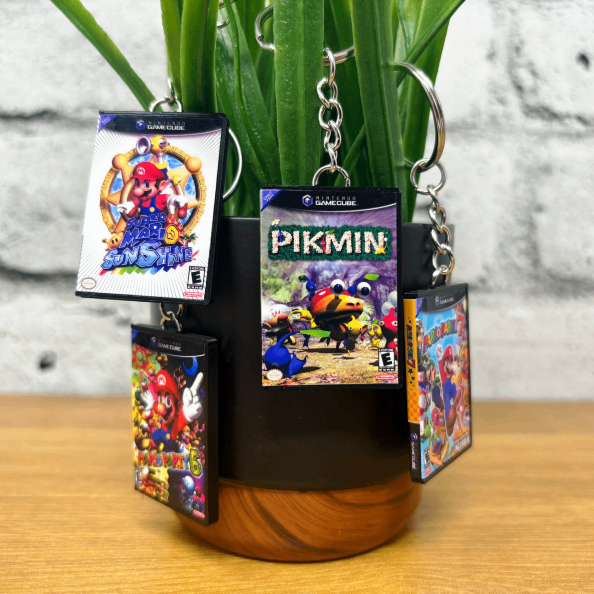 BitsyLabs - Wholesale Keychain - Unisex - Gamecube Game Case Keychain1