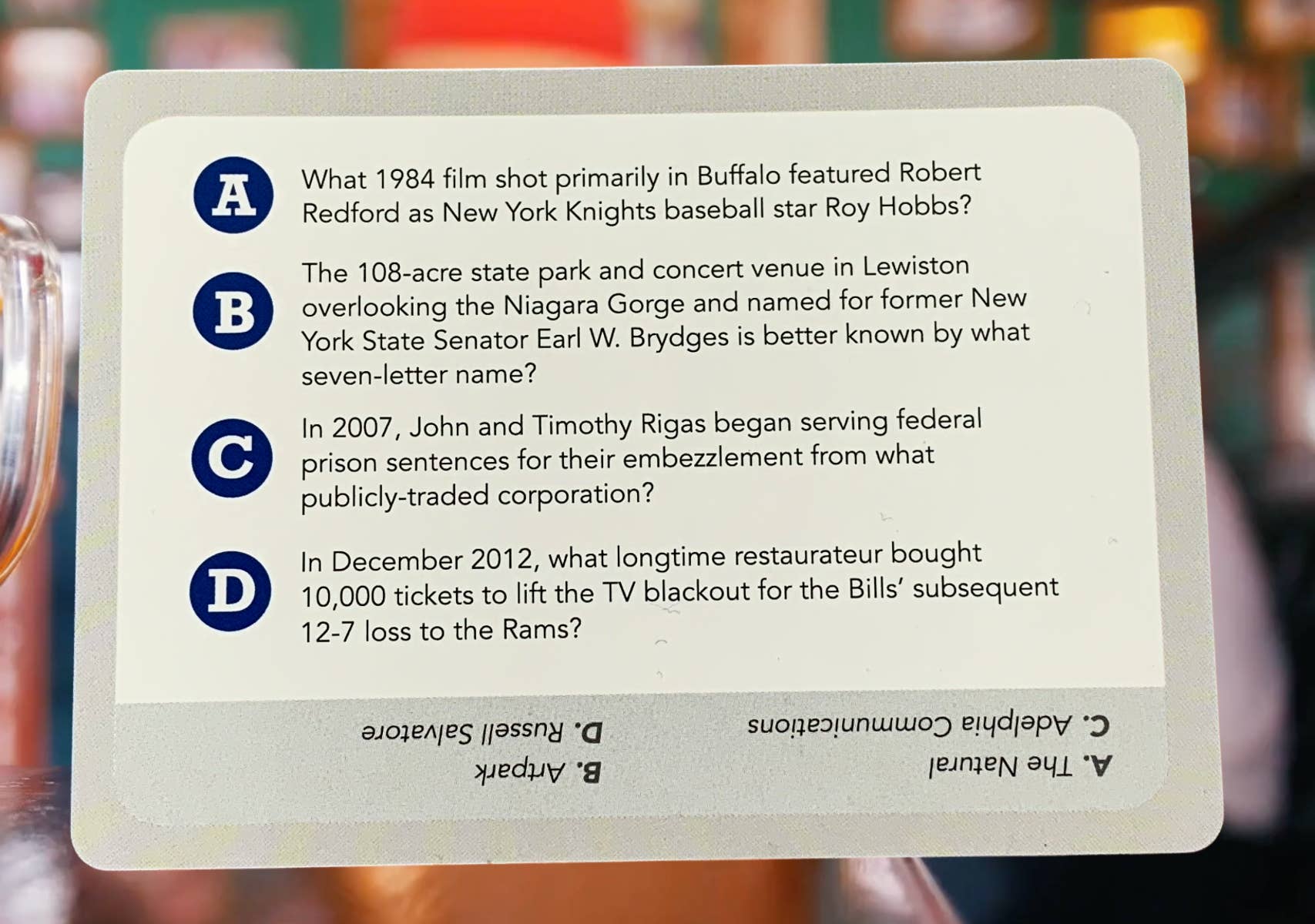 You Gotta Know Games - Wholesale Card Game - You Gotta Know Buffalo Hometown - Trivia Game (6)5