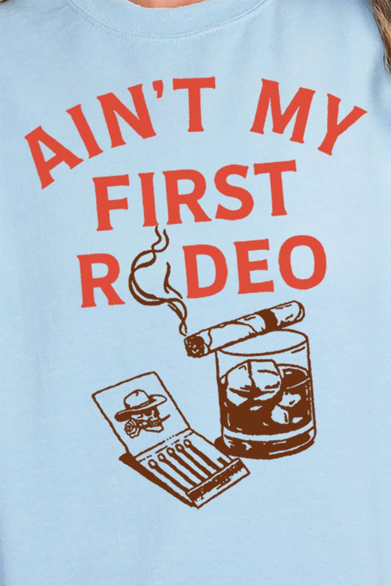 Wholesale Accessory Market - Wholesale Graphic Sweatshirt - Women's - Whiskey Ain't My First Rodeo Unisex NuBlend Crew Sweatshirt3