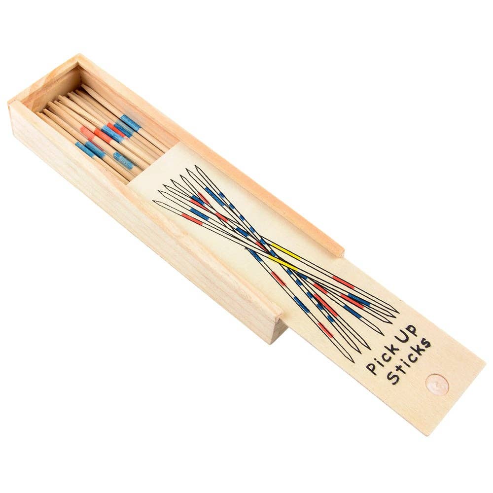 La Luna Bella - Toys – wholesale Wood toy – Child – 6" WOODEN PICK-UP STICKS LLB Wood Toy - Kids4