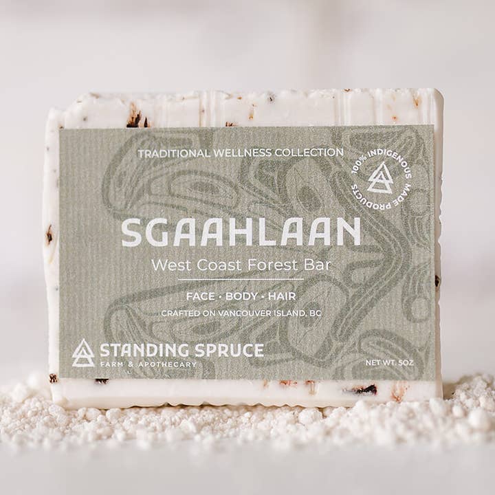 Sgaahlan Soap Bar for wholesale by Standing Spruce