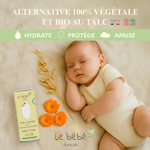 Bijin - Wholesale Talcum Powder - Baby - Organic Baby powder 2-in-1 without talc 100g5