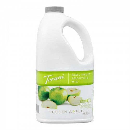 FIXTUREDISPLAYS - Wholesale Drink Mix - Torani 64 fl. oz. Green Apple Fruit Smoothie Mix WS-880900201