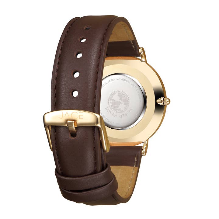 Lurella Cosmetics - Wholesale Wrist Watch - Women's - "HANOI" WOMEN`S LEATHER BAND WATCH