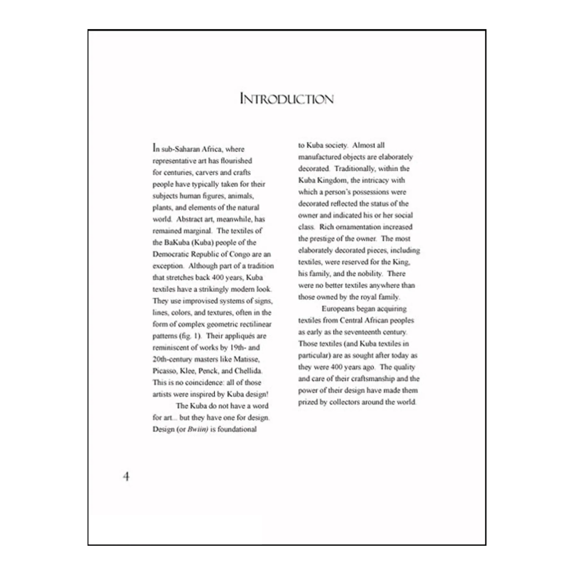 Africa Direct - Wholesale Display Book - Kuba Textiles & Design Book1