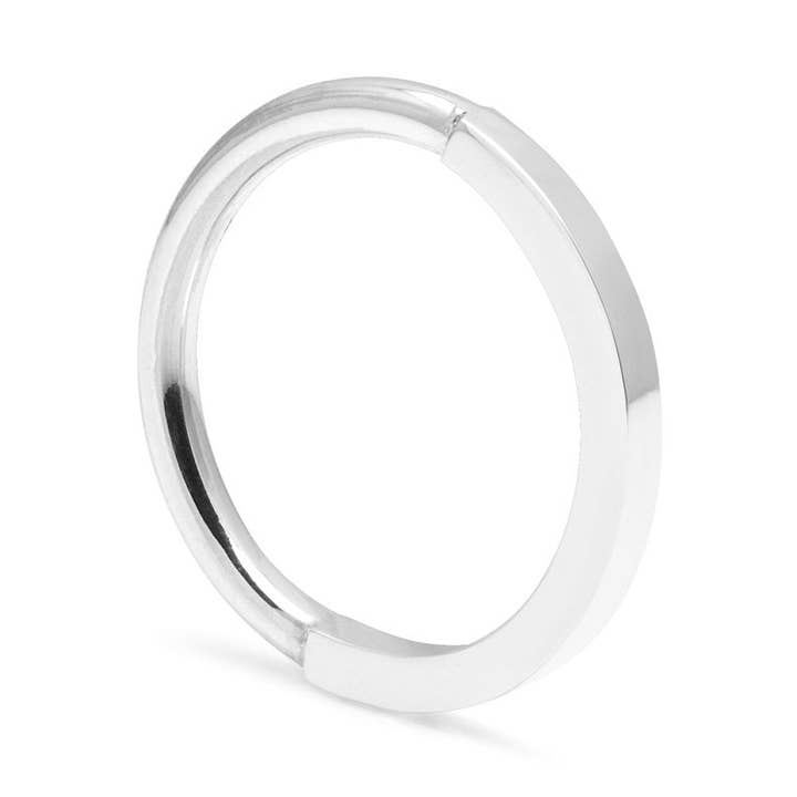 Bracelet carré/rond Paradox - Argent pour la vente par Myia Bonner