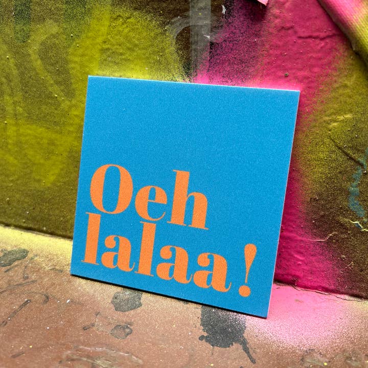 Forex tile 10x10cm - OEHLALAA - #101030024 for wholesale by Lourens Exclusive