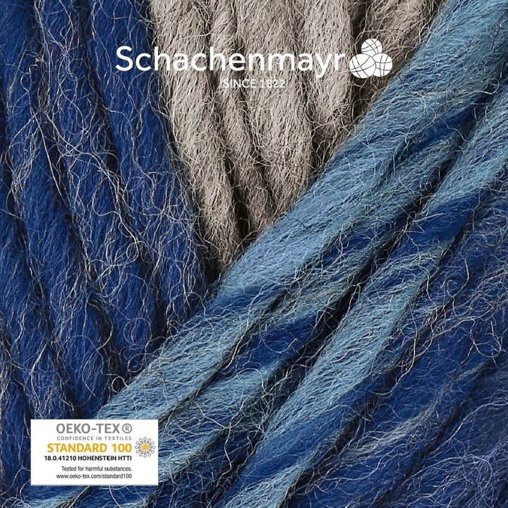 MEZ Crafts Germany - Vente Fils à tricoter - Laine feutrée Schachenmayr Wash+Filz-It ! Multicolore 10X50G15