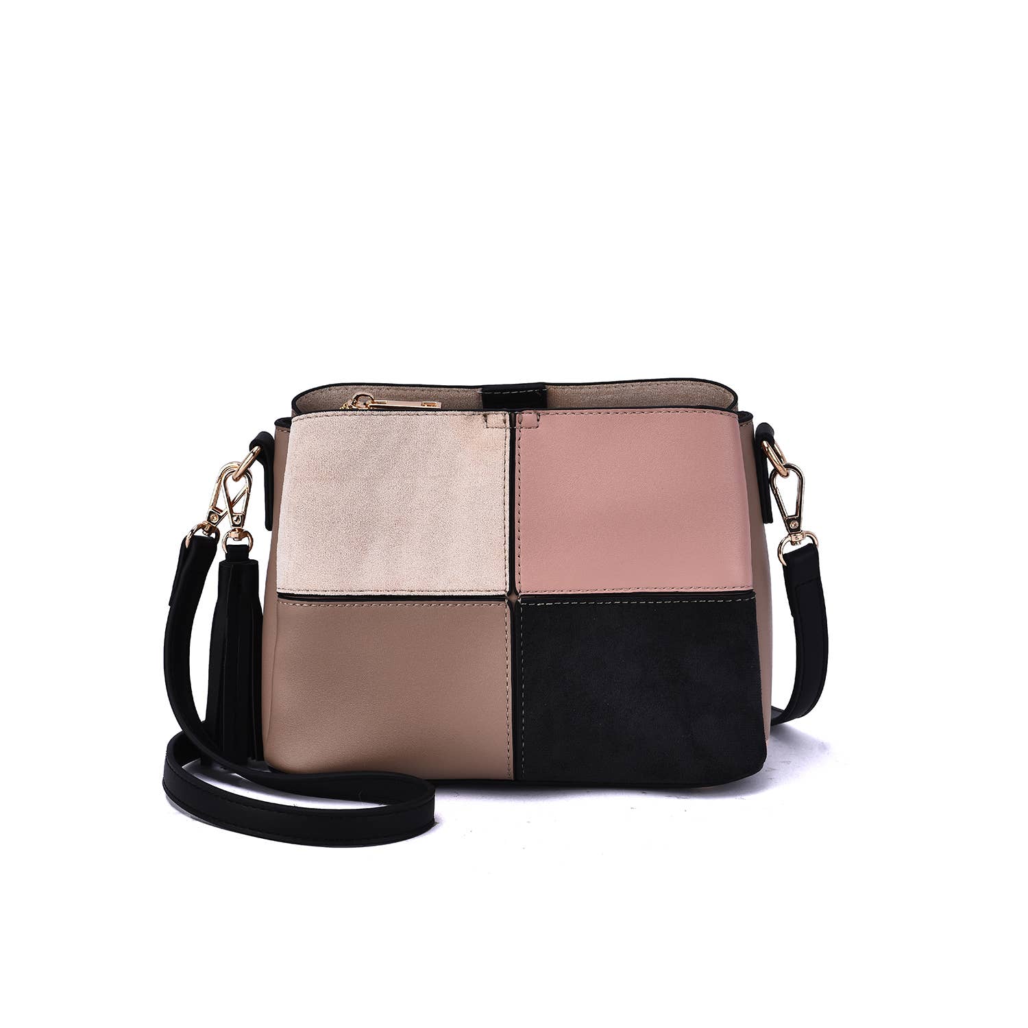 Mellow World - Vente Sac à bandoulière – femme - Sac à bandoulière Salmi à 3 compartiments10