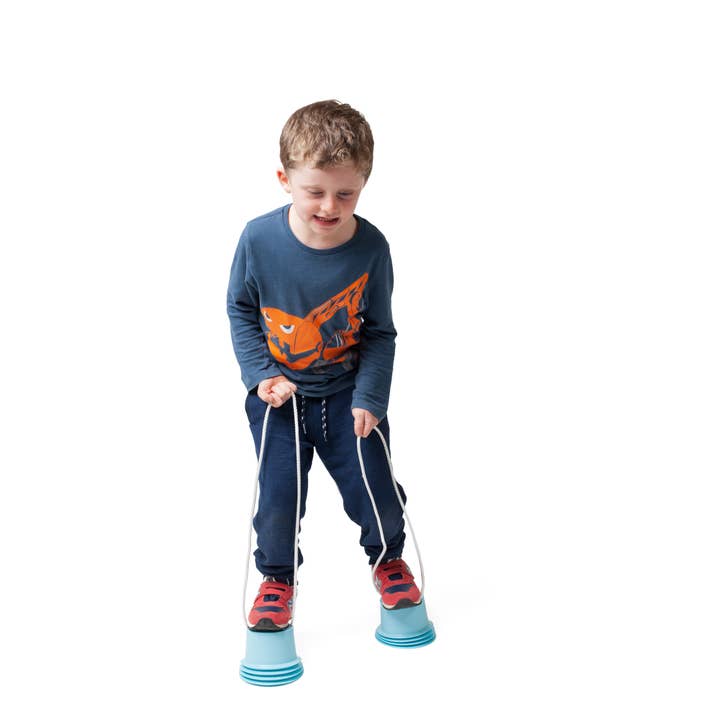 American Hobbies & Merchandising - Wholesale Sporting Game - Kids & Baby - LAP 3 Pairs of Innovative Stilts for Kids, +3 Yrs6
