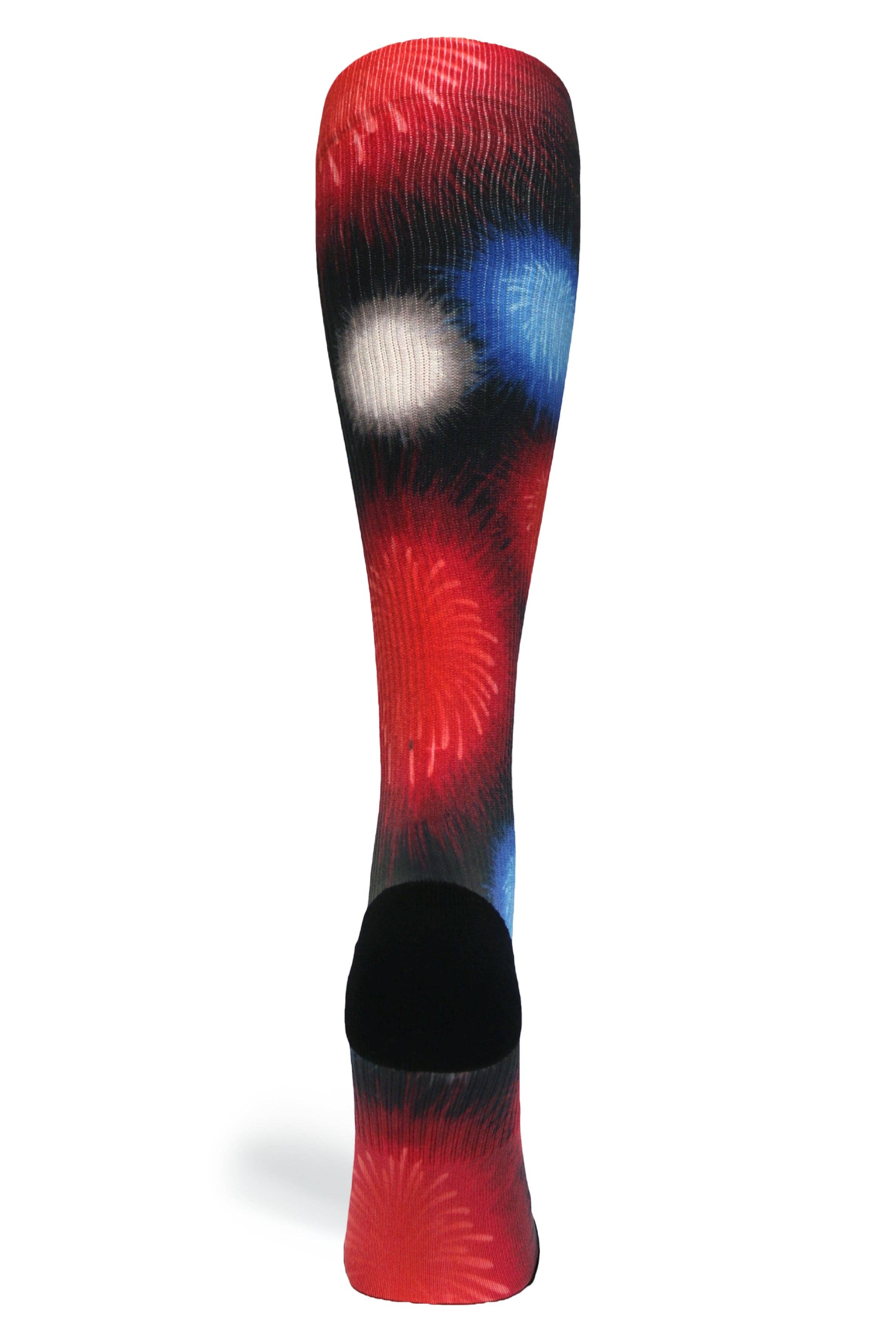 Crazy Compression – wholesale Strumpor - Unisex – 360 USA Burst OTC kompressionsstrumpor (standard och extra breda)8