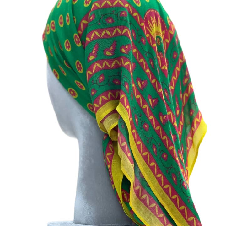 Palestinian Elegance - Wholesale Hijab - Women's - Square Printed Modal Scarf - Stylish and Versatile Fashion Accessory0