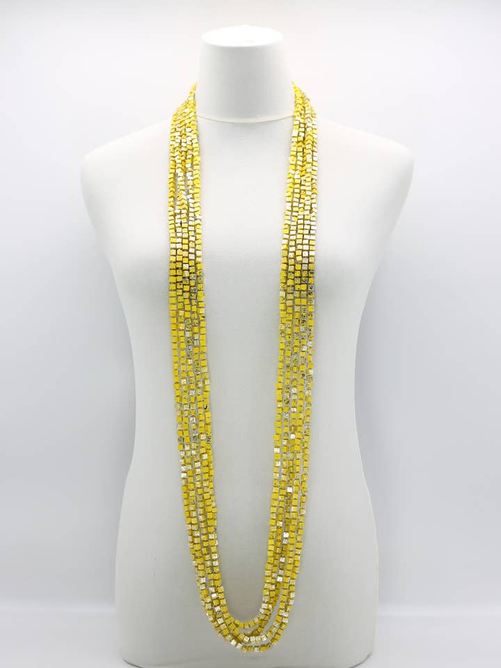 Next Pashmina Necklaces - Hand-gilded - 5-strand for wholesale by Jianhui London