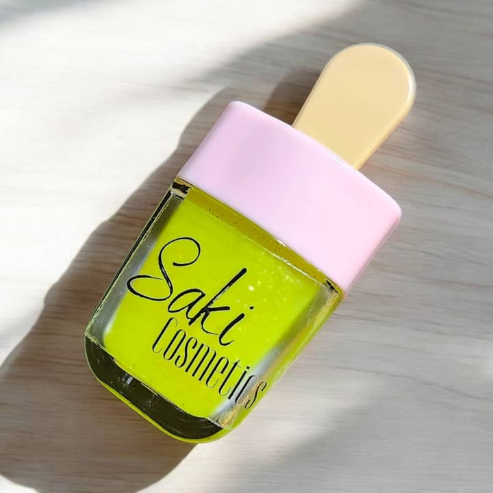 Lemon Drop Popsicle Lip Oil for wholesale by Saki Cosmetics