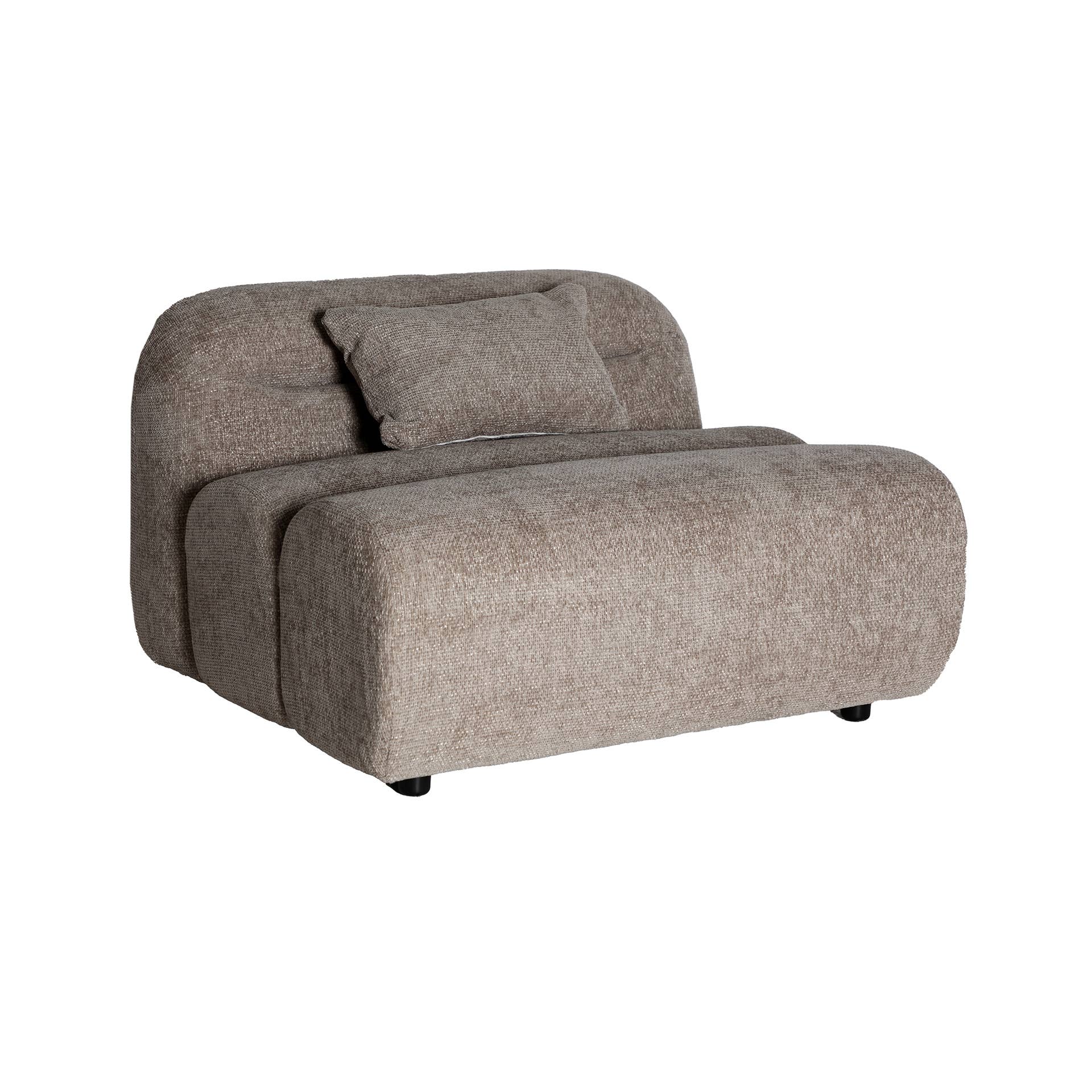 Kodu - Wholesale Sofa - 105x96x67cm modular polyester sofa in gray