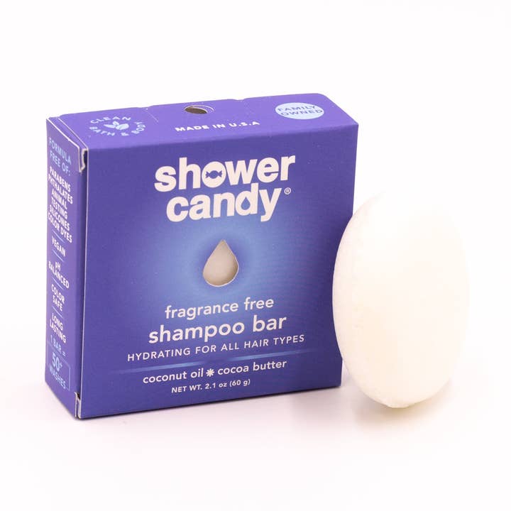 Shower Candy Fragrance Free Shampoo Bar – Hydrating for All Hair Types for wholesale by Shower Candy