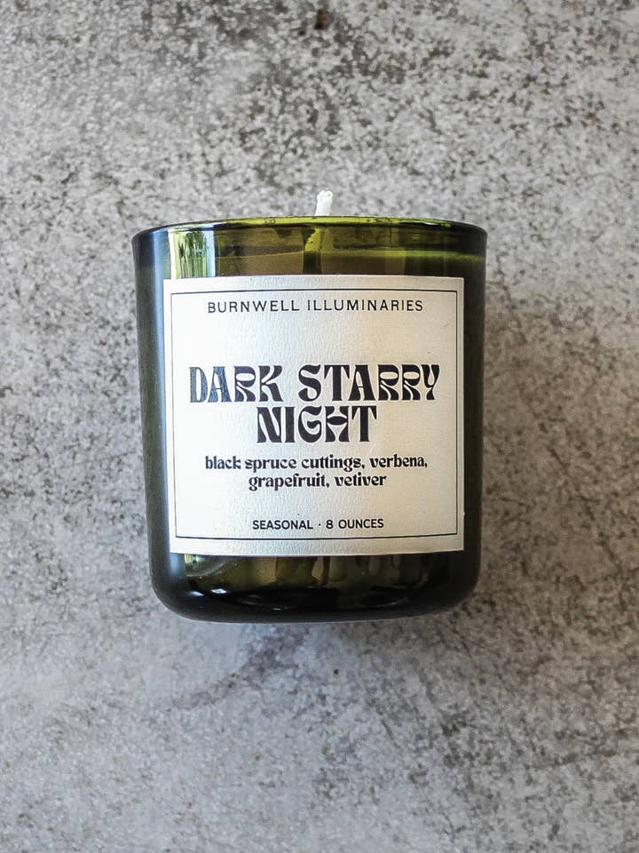 DARK STARRY NIGHT - BURNWELL CANDLE for wholesale by Barnaby Black