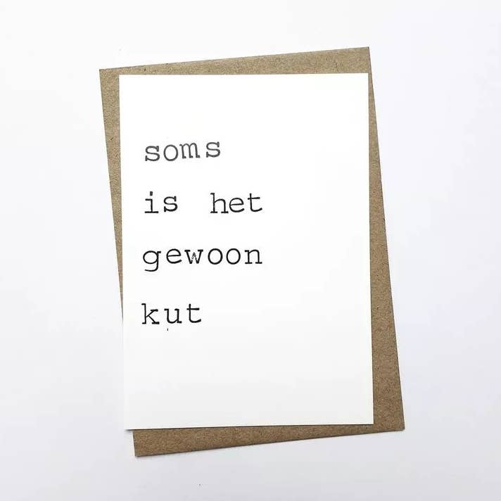 Sometimes It Just Sucks for wholesale by By Mar Postcards