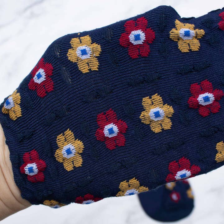 Tiepology - Wholesale Socks - Women's - Women's Retro Flower Casual Socks5