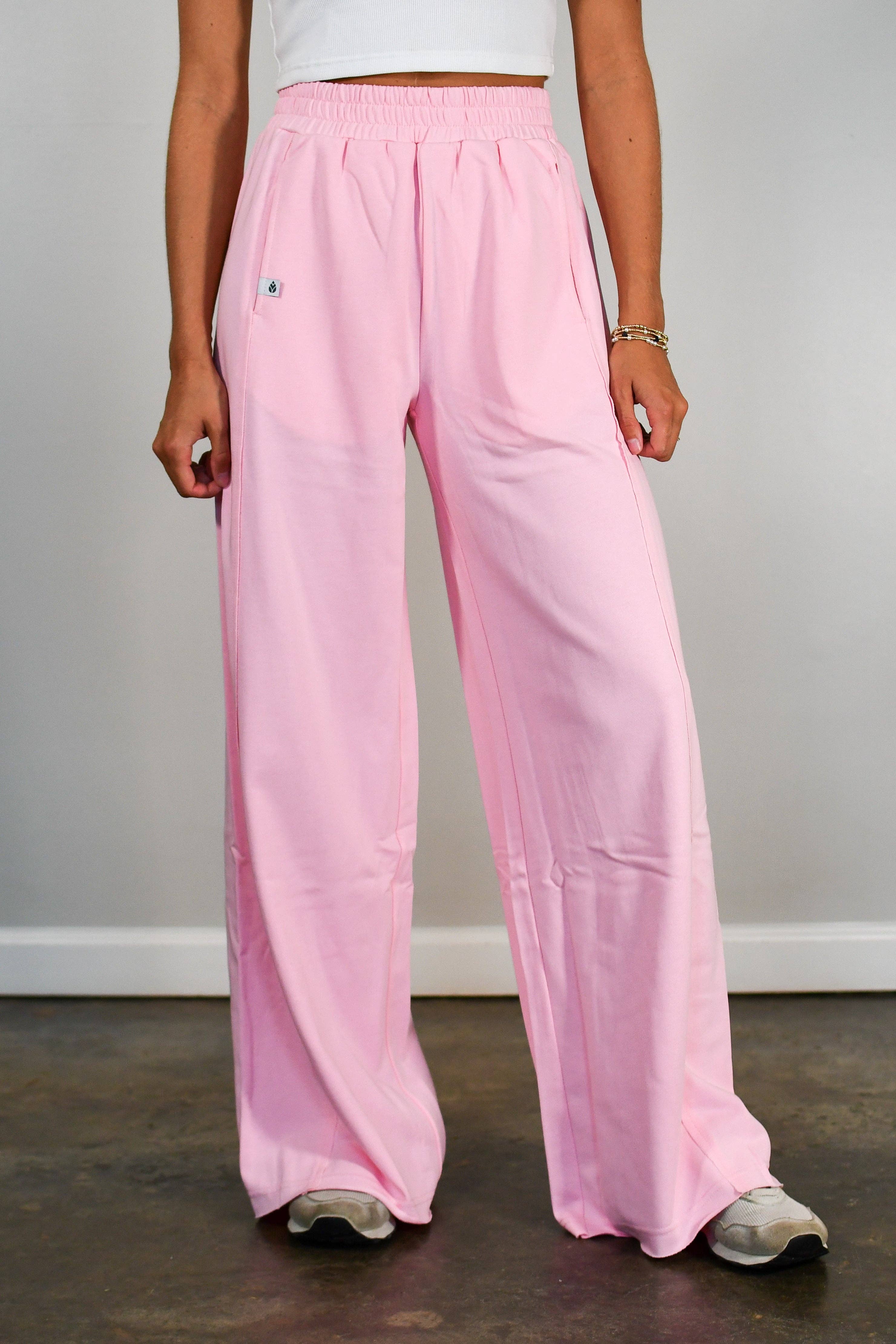 TooLooLah - Wholesale Lounge Sweatpants/Joggers - Women's - Sunset Studio Joggers - Pink3