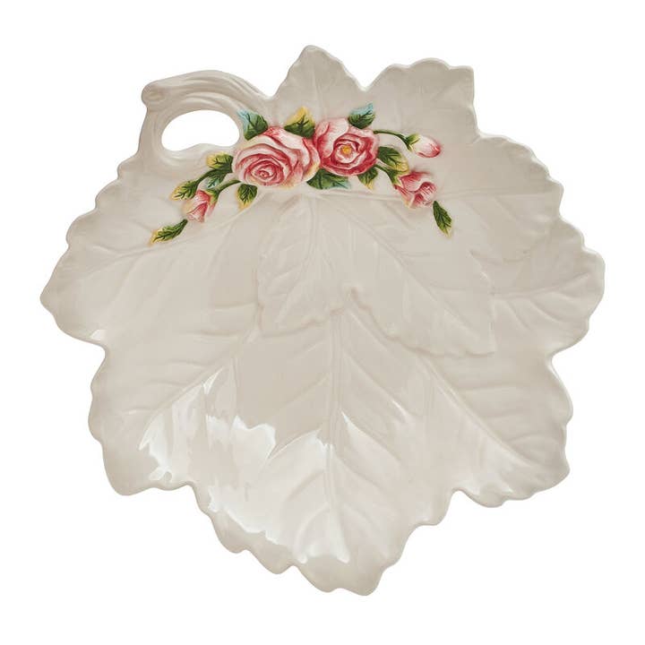 Fitz & Floyd La Fleur Leaf Bowl 1.5Qt Brown Bx Pkg for wholesale by Fitz and Floyd® Mikasa® Pfaltzgraff®