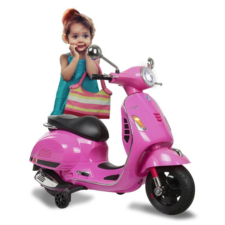 mhw24 - Wholesale Bike/Scooter - Kids - Ride-on Vespa GTS 125 pink 12V