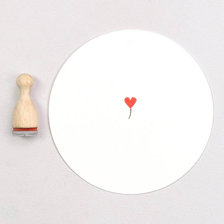 12x Sello | Globo de corazón mini para venta al por mayor de Perlenfischer